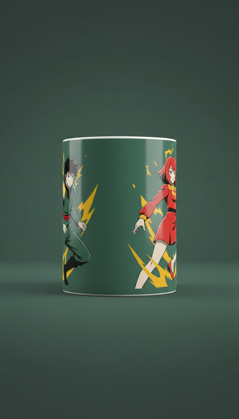 Limited-edition anime art mug