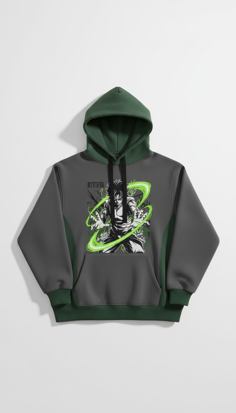 Heavyweight Anime Graphic Hoodie
