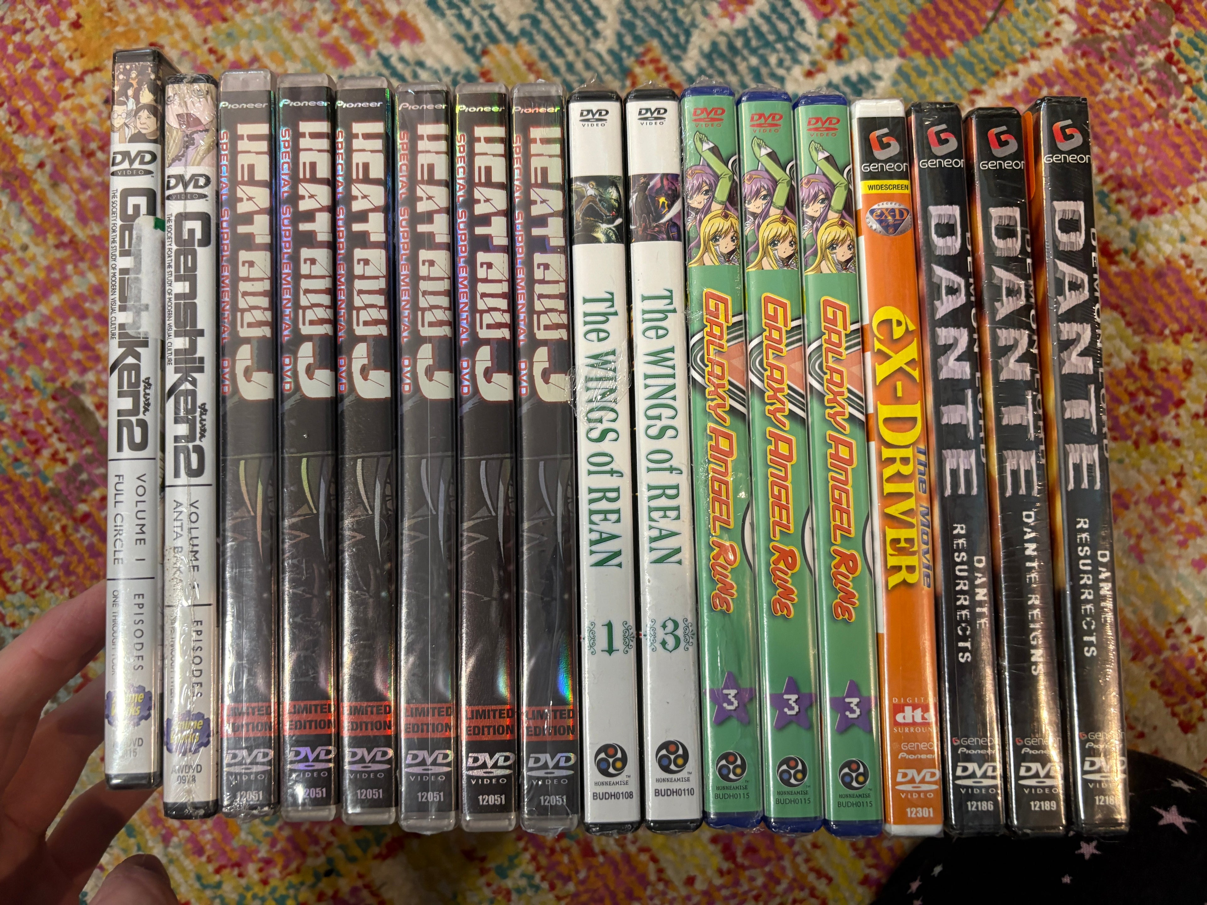 Sealed Anime DVDs