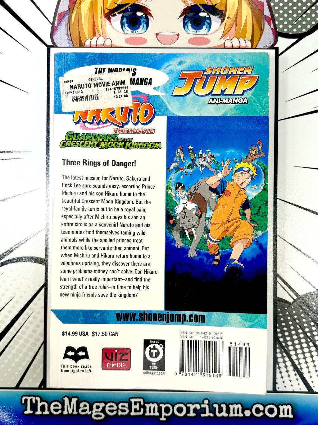 Naruto The Movie Guardians of the Crescent Moon Kingdom Ani-Manga