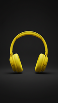 Neo Yellow wireless headphones