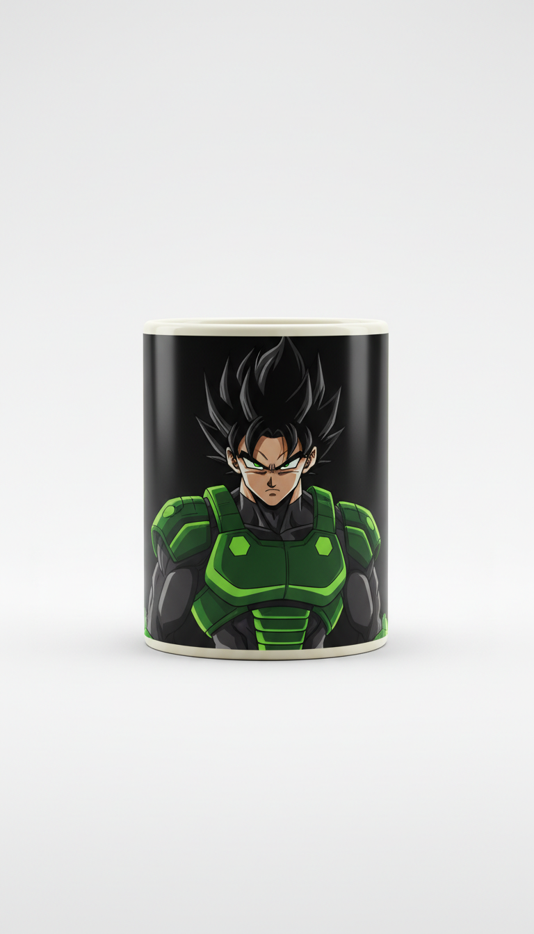 Collector Ceramic Mug With Bold Anime Character Art